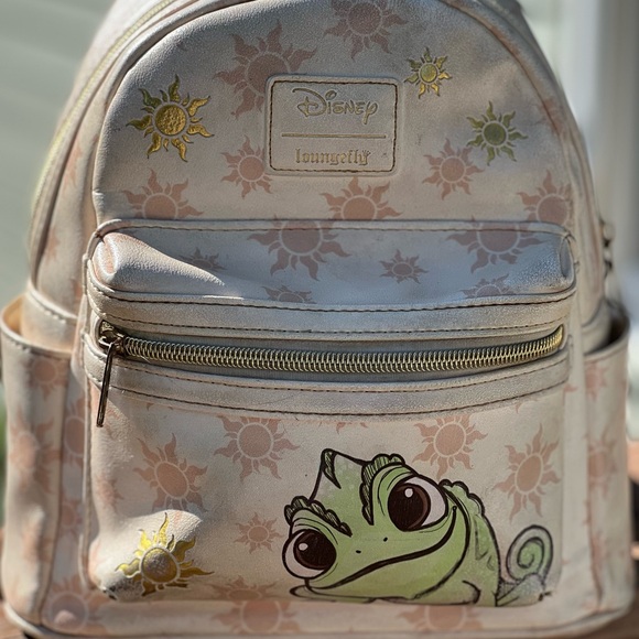 Disney Other - Has Call Outs - Disney Loungefly Tangled Pascal Backpack